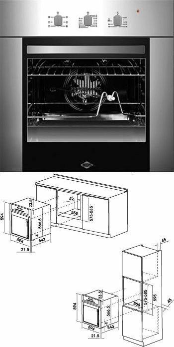 Mbs духовой шкаф электрический